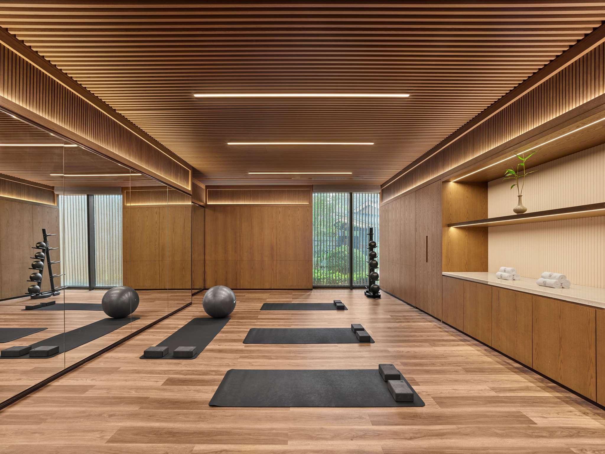 Yoga studio