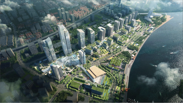 香港置地徐汇滨江地块效果图
